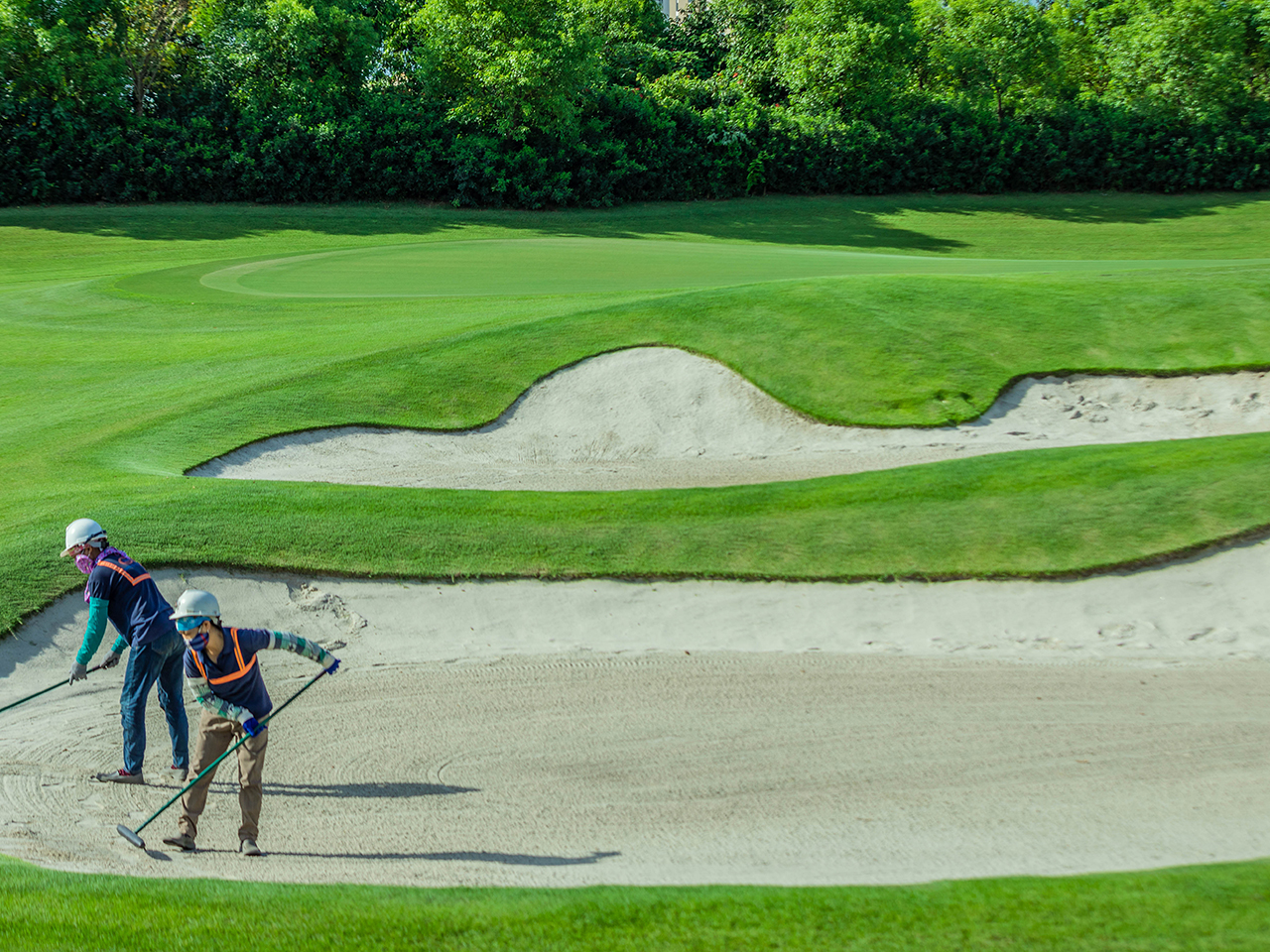 Cào cát bunker